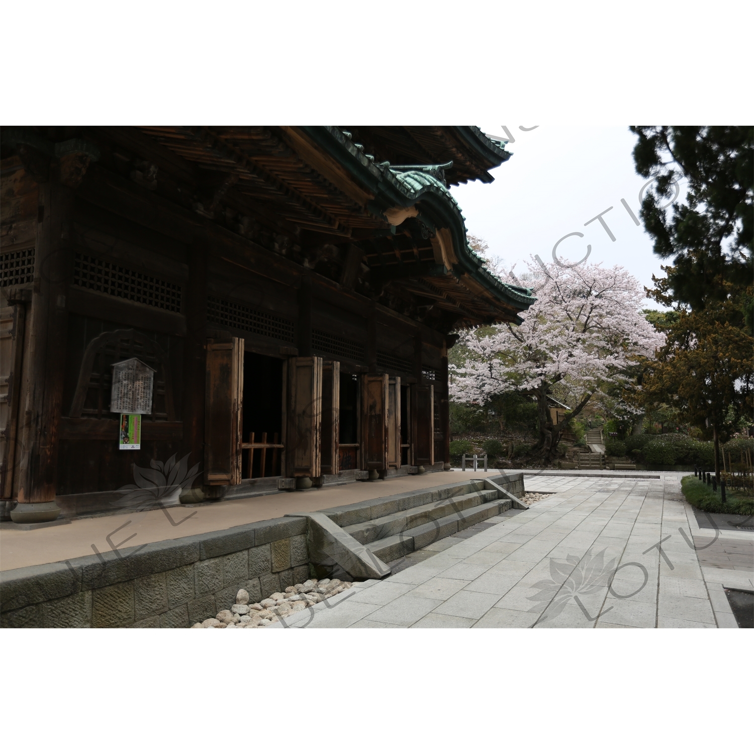 Buddha Hall (Butsuden) in Kencho-ji in Kamakura