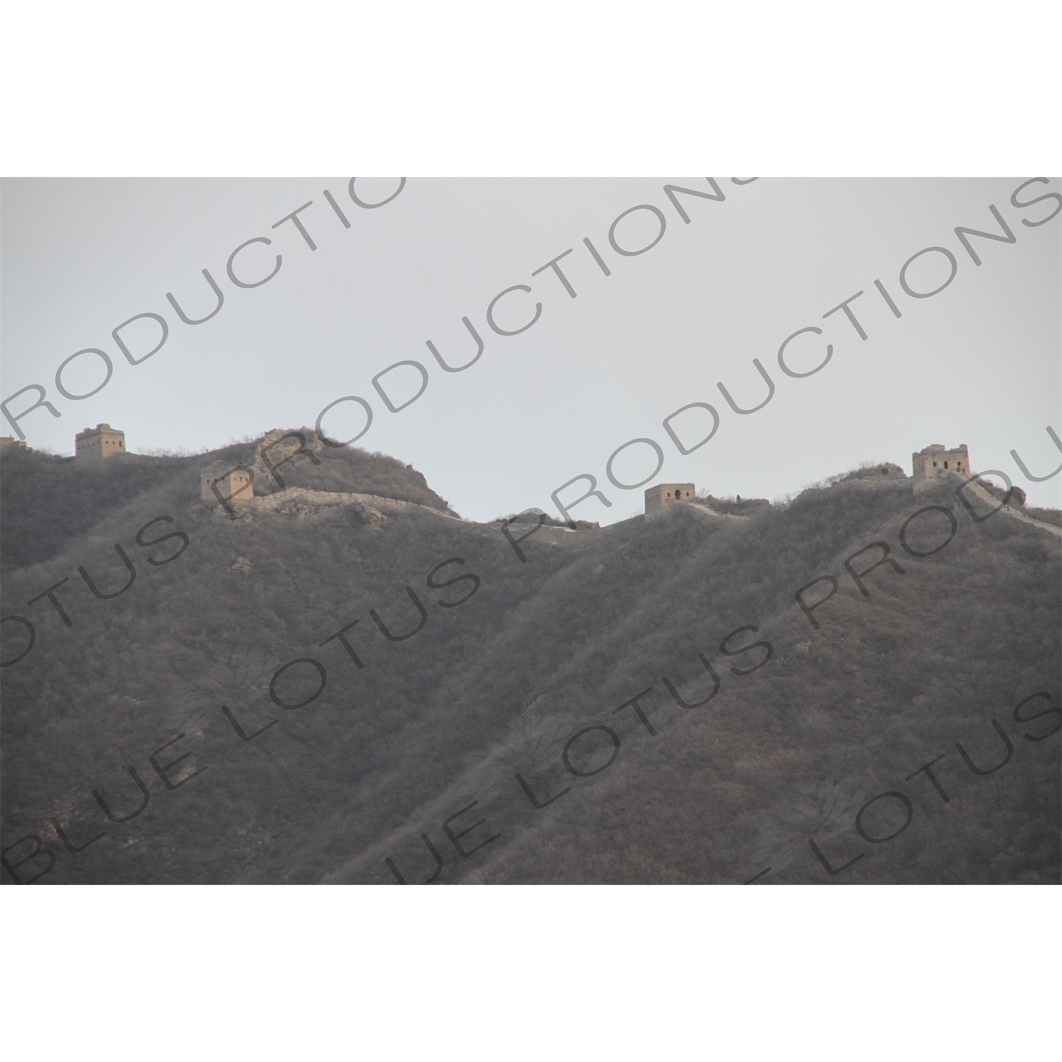 Towers on the Simatai Section of the Great Wall of China