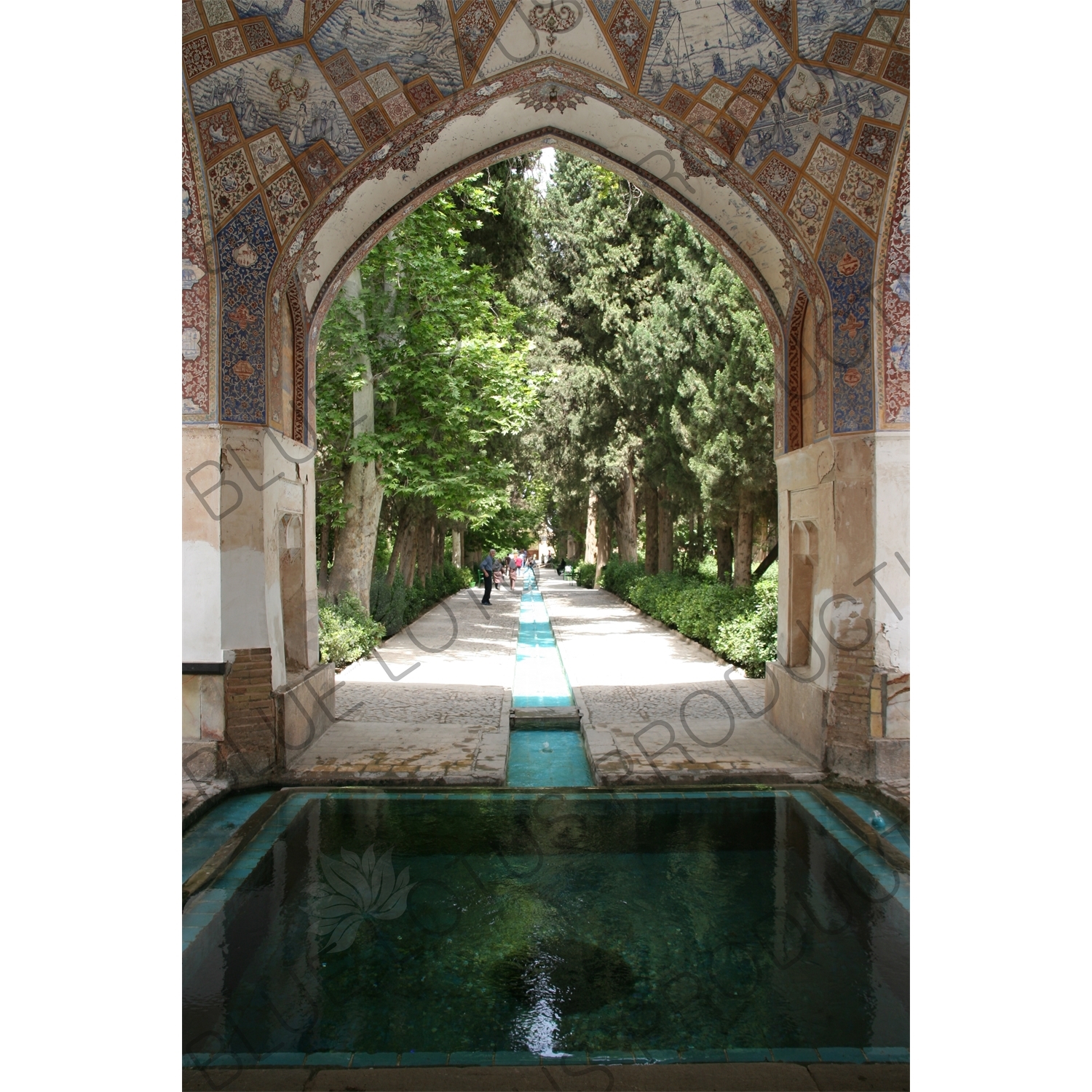 Jub (Canal) Carrying Water through the Bagh-e Fin Garden in Kashan