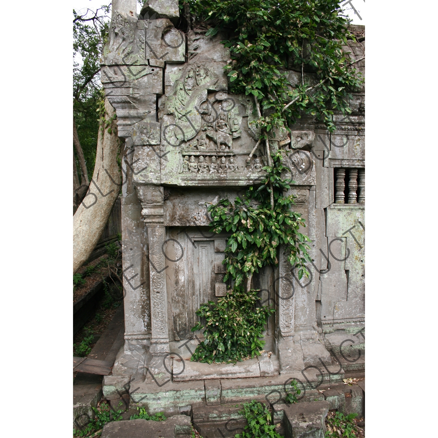 Column at Beng Melea in Angkor