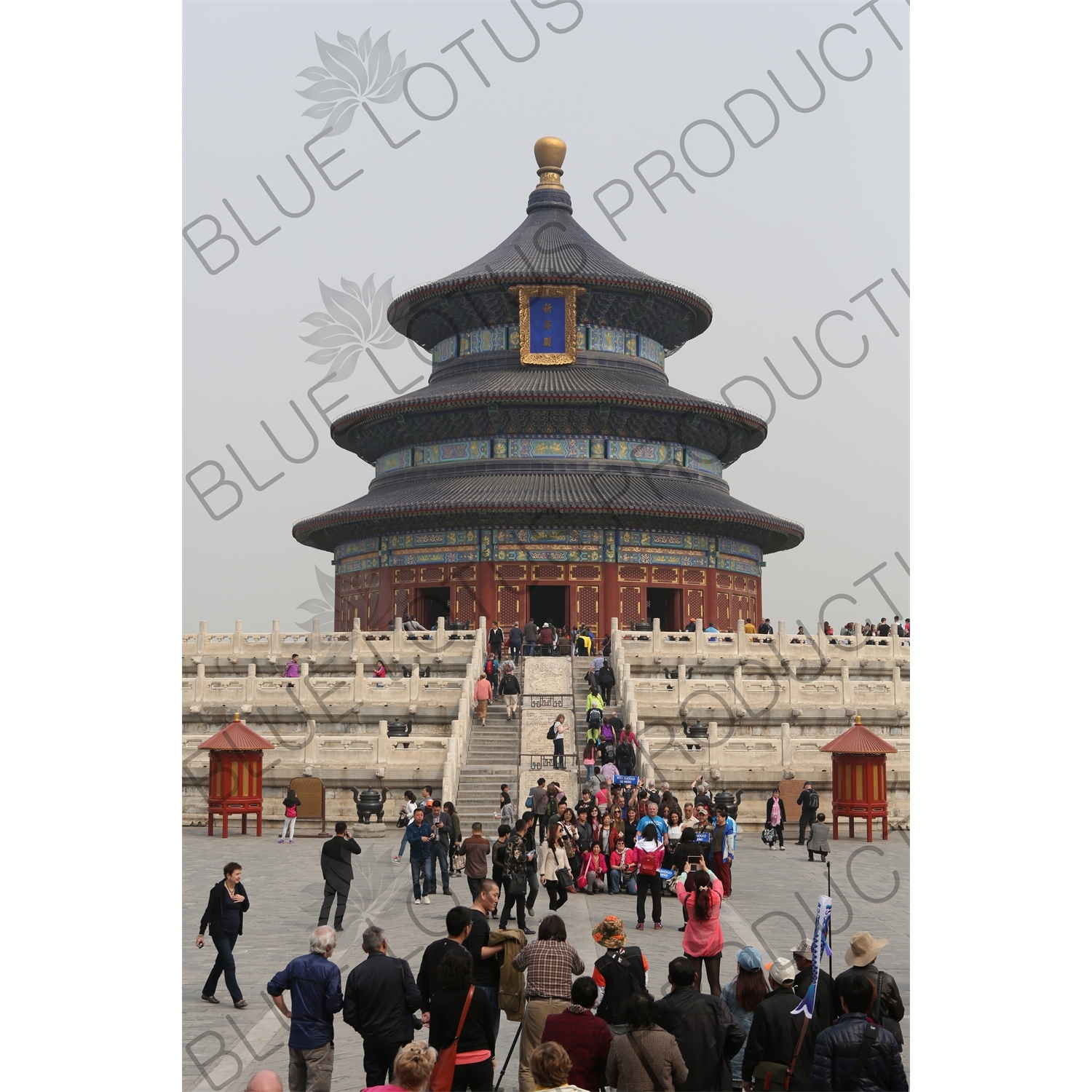 Hall of Prayer for Good Harvests (Qi Nian Dian) in the Temple of Heaven (Tiantan) in Beijing