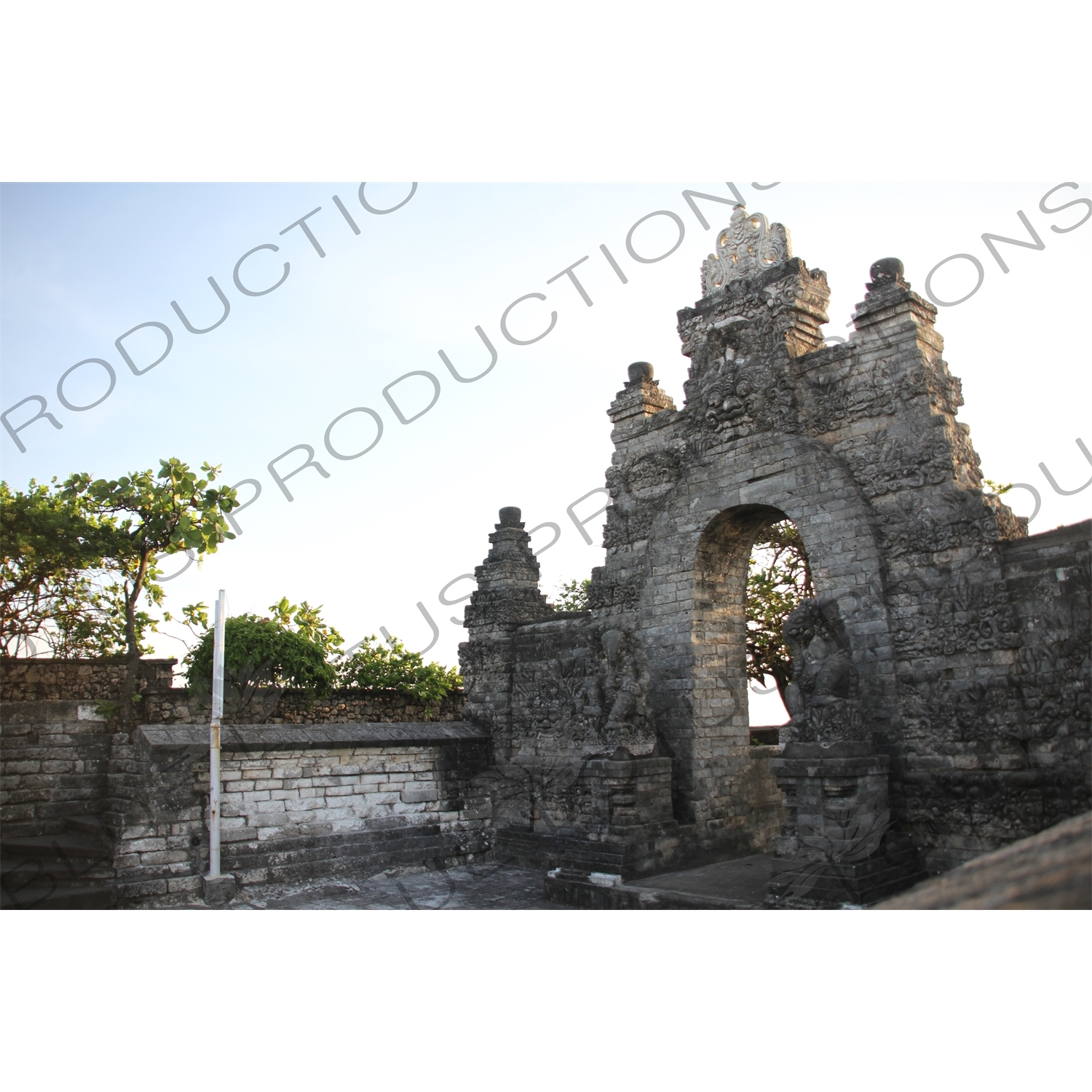 Temple Building at the Ubud Monkey Forest in Bali