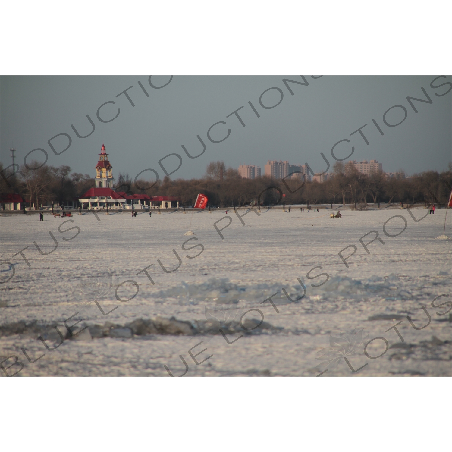 Songhua River in Harbin