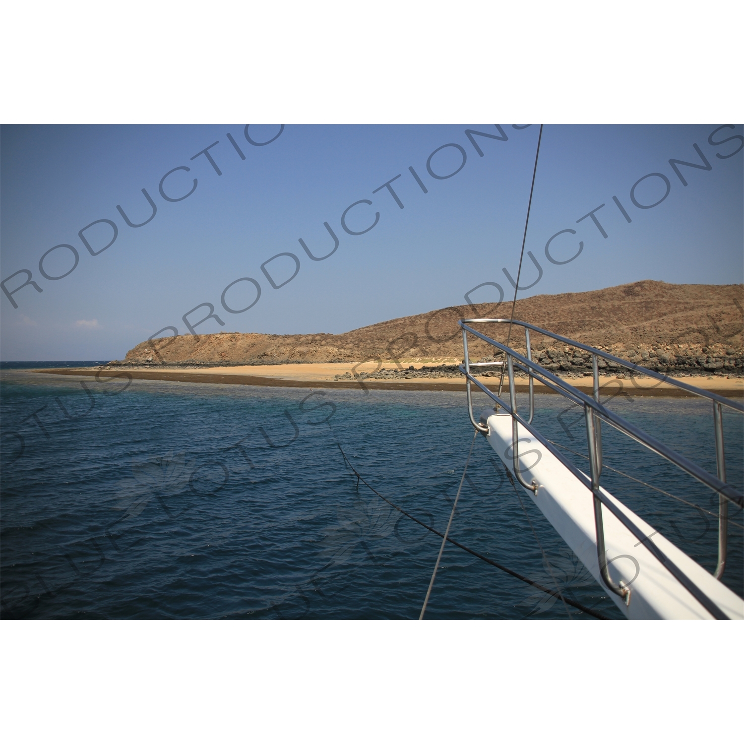 Island in the Gulf of Tadjoura near Djibouti