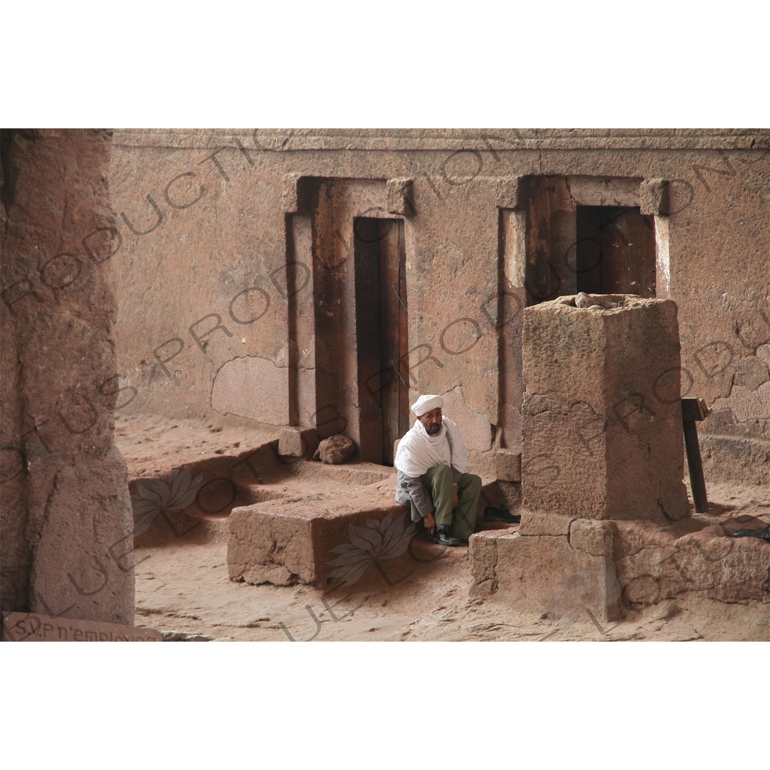 House of the Cross (Biete Maskal/Bet Maskal) Church in Lalibela