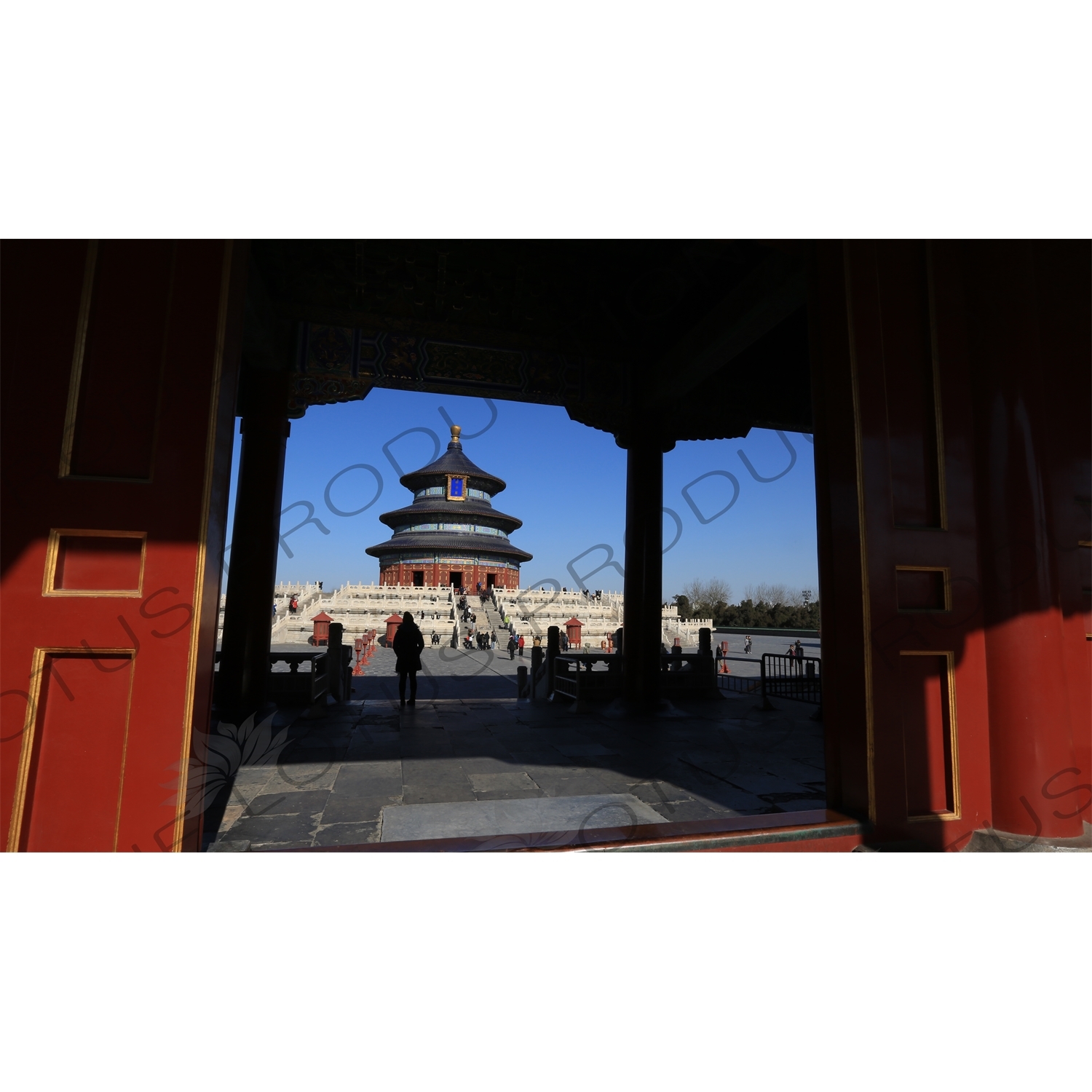 Hall of Prayer for Good Harvests (Qi Nian Dian) in the Temple of Heaven (Tiantan) in Beijing