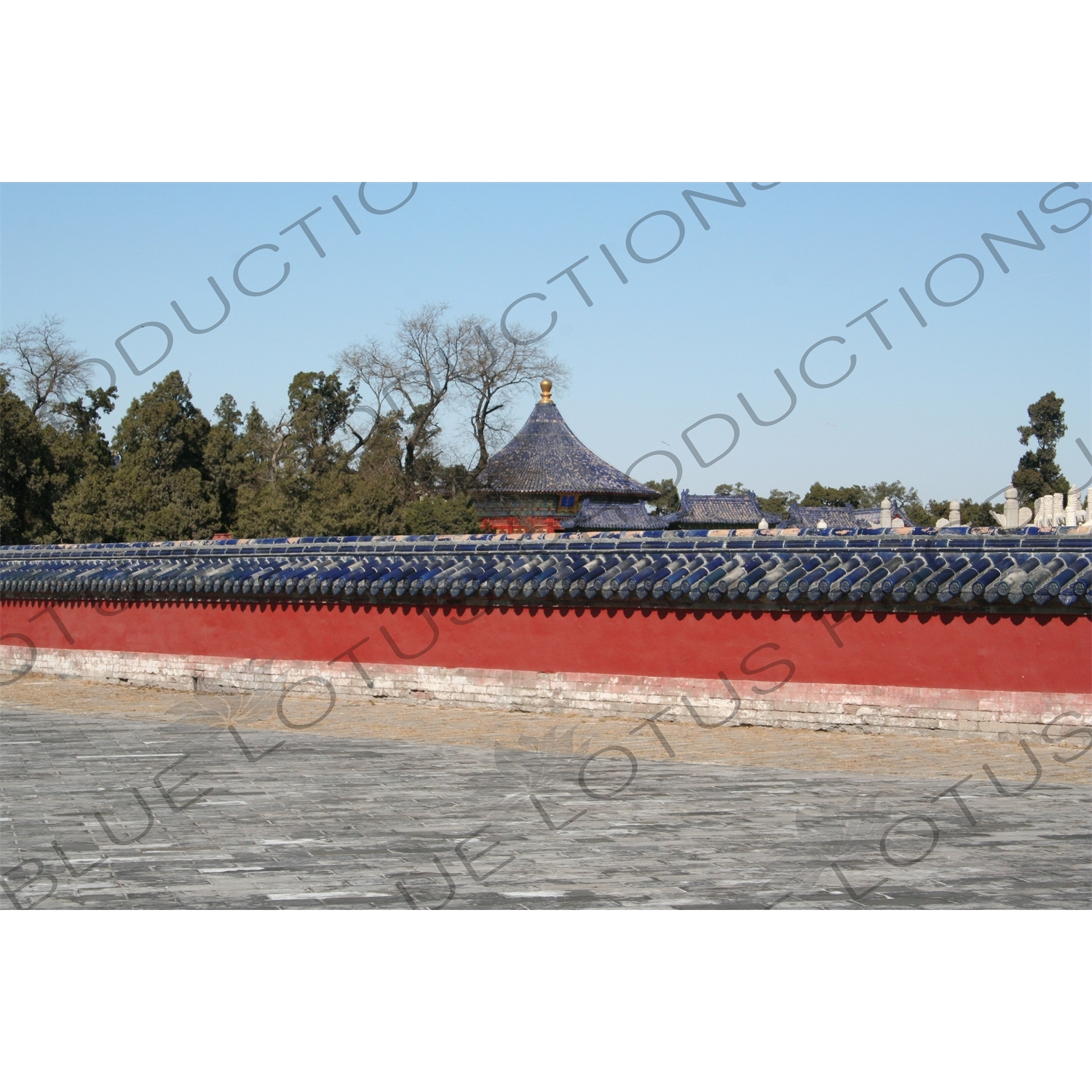 Circular Mound Altar (Yuanqiu Tan) in the Temple of Heaven (Tiantan) in Beijing