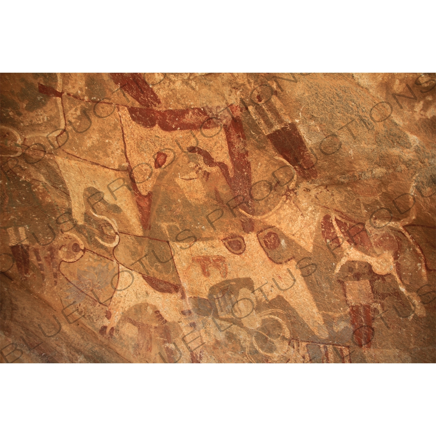 Prehistoric Cave Paintings in Laas Geel/Laas Gaal on the Outskirts of Hargeisa in Somaliland