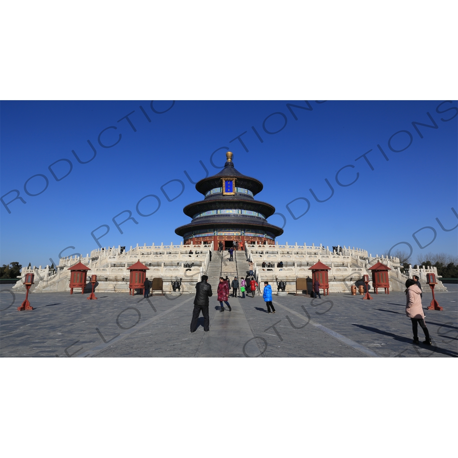 Hall of Prayer for Good Harvests (Qi Nian Dian) in the Temple of Heaven (Tiantan) in Beijing