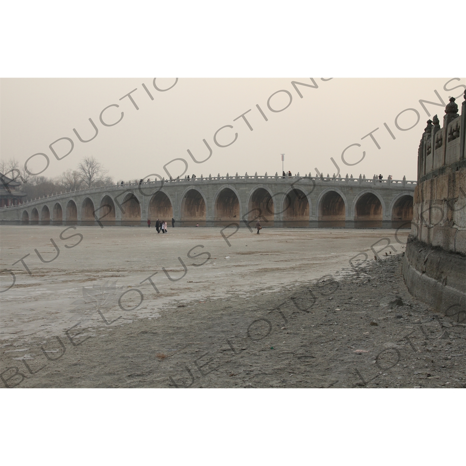 17 Arch Bridge (Shiqi Kong Qiao) in the Summer Palace in Beijing