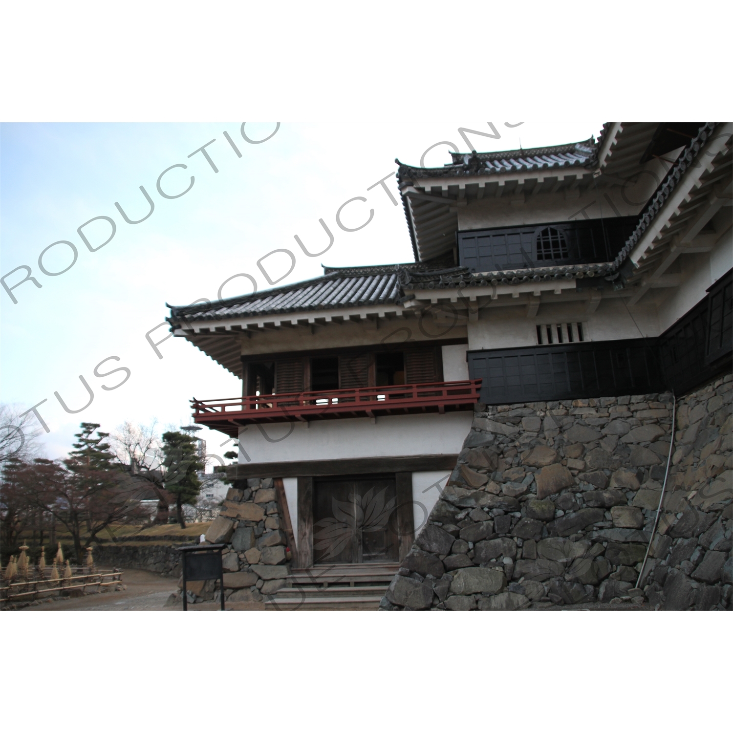 Keep (Tenshu/Tenshukaku) of Matsumoto Castle in Matsumoto