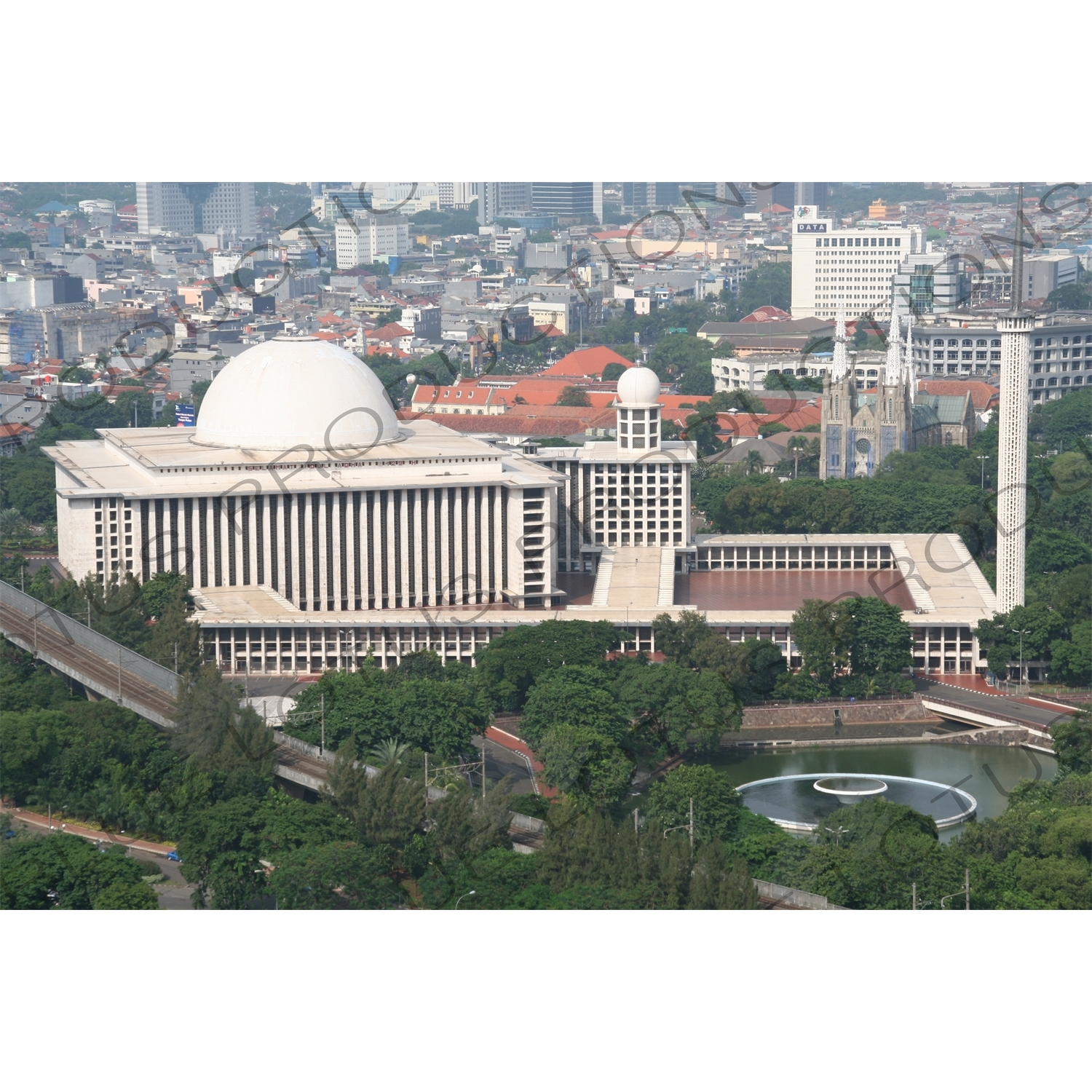 Istiqlal Mosque in Jakarta