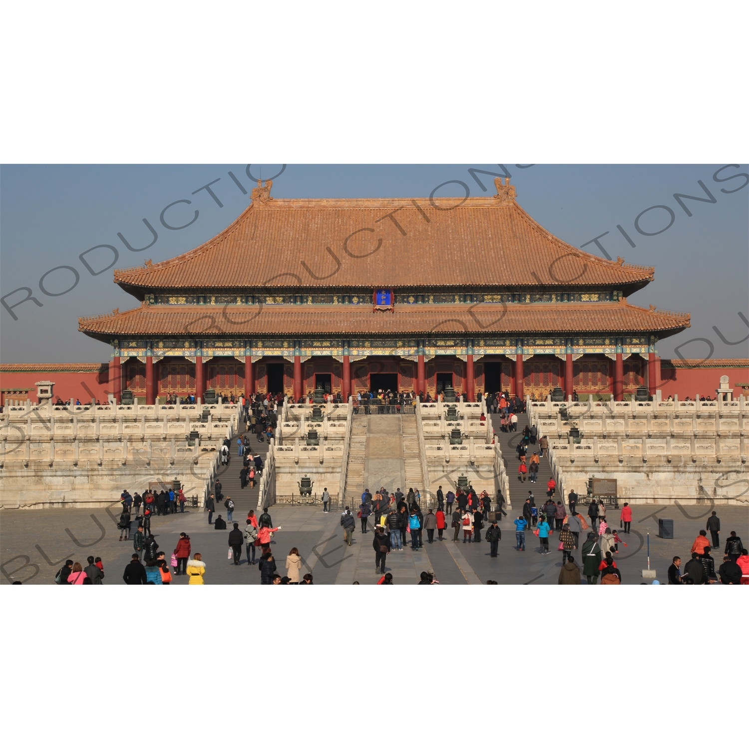 Hall of Supreme Harmony (Taihe Dian) in the Forbidden City in Beijing