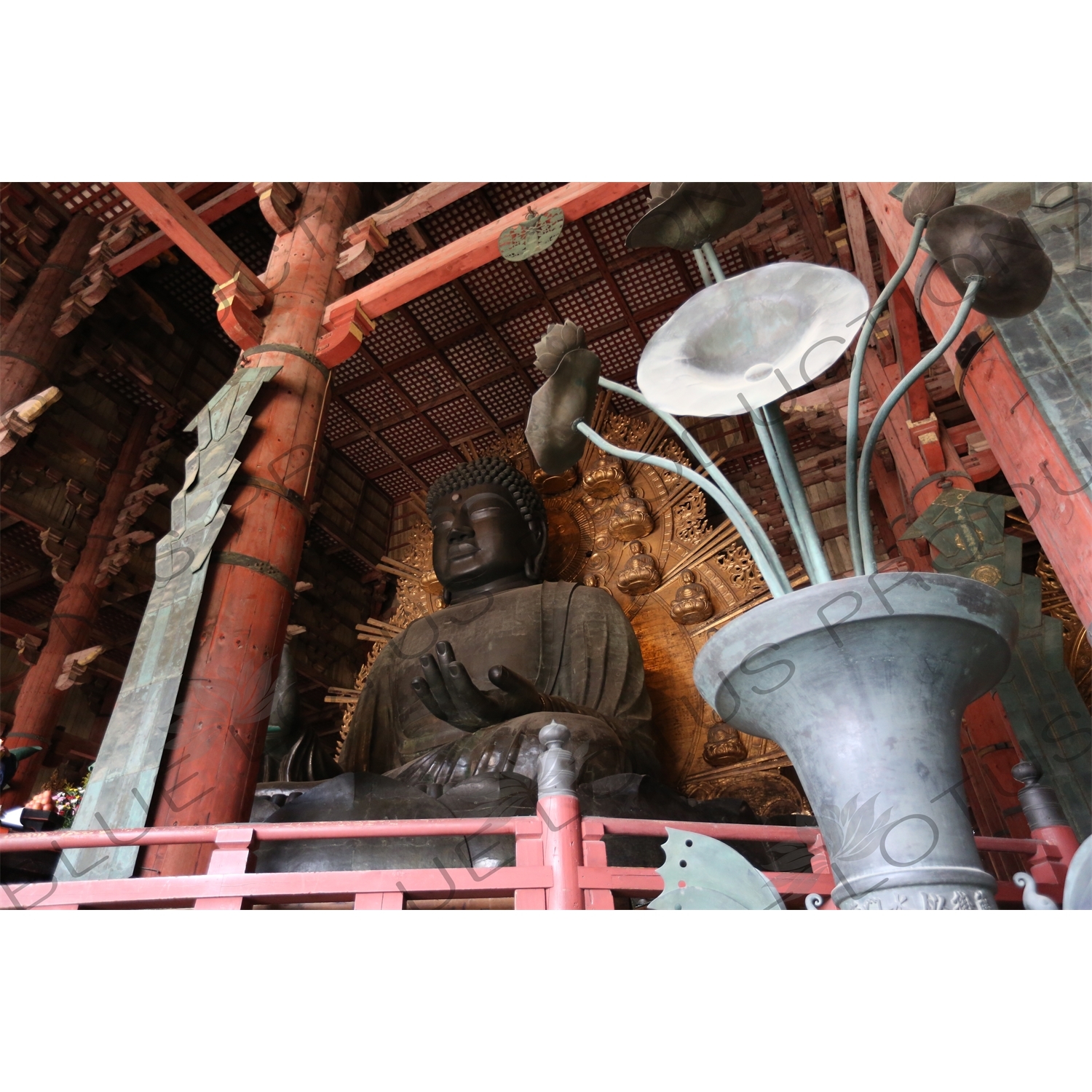 Big Buddha (Daibutsu) of Todaiji in Nara