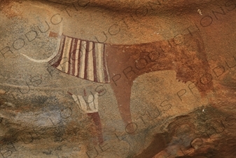 Prehistoric Cave Paintings in Laas Geel/Laas Gaal on the Outskirts of Hargeisa in Somaliland