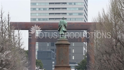 Yasukuni Shrine (Yasukuni-jinja) Omura Masujiro Statue in Tokyo