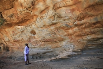 Prehistoric Cave Paintings in Laas Geel/Laas Gaal on the Outskirts of Hargeisa in Somaliland