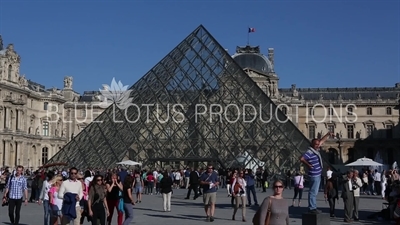 Louvre Pyramid (Pyramide du Louvre) in Paris