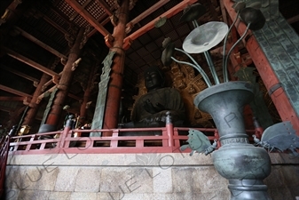 Big Buddha (Daibutsu) of Todaiji in Nara