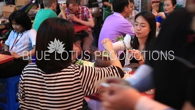 Street Restaurant at Ratchaprasong Protest Camp in Bangkok