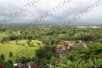 Prambanan Plain near Yogyakarta