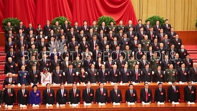 18th National Congress of the Communist Party of China (CPC) in the Great Hall of the People in Beijing