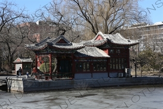 'Stone Boat' in the Southwest Waterscape Area in Ritan Park in Beijing