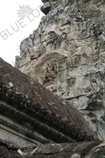 Sculptural Relief at Angkor Wat