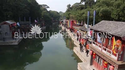 Suzhou Street in the Summer Palace in Beijing