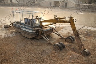 Dredging Boat in the Summer Palace in Beijing