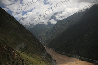 Jinsha River in the Tiger Leaping Gorge (Hu Tiao Xia) Scenic Area