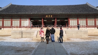 Gangnyeong Hall (Gangnyeongjeon) at Gyeongbok Palace (Gyeongbokgung) in Seoul