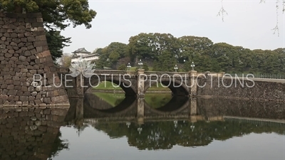 Tokyo Imperial Palace (Kokyo) Bridges and Fushimi Keep