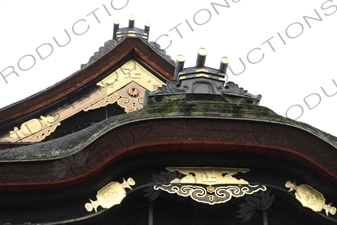 Bell Tower (Shoro) of Zenko-ji in Nagano