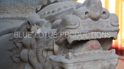 Stone Tablet Housing Pavilion (Beiting) in the Confucius Temple in Beijing