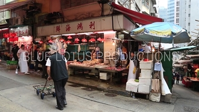 Gage Street Fishmonger on Hong Kong Island