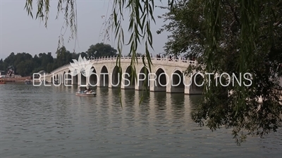 17 Arch Bridge (Shiqi Kong Qiao) in the Summer Palace in Beijing