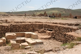 Ruined Buildings at Takht-e Soleyman