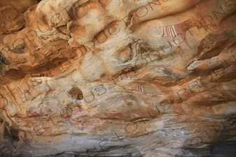 Prehistoric Cave Paintings in Laas Geel/Laas Gaal on the Outskirts of Hargeisa in Somaliland