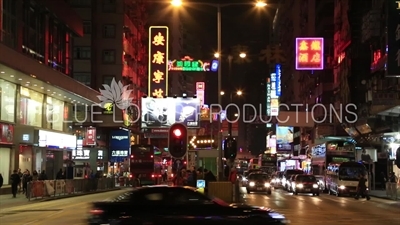 Nathan Road in Kowloon