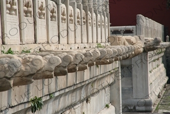 Water Spouts at the Forbidden City in Beijing