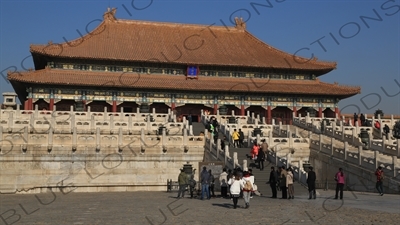 Hall of Supreme Harmony (Taihe Dian) in the Forbidden City in Beijing