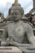 Buddhist Statue at Borobudur