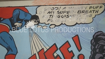 'Superman' on Display in the 'Andy Warhol - From A to B and Back Again' Exhibition at the Whitney in New York City