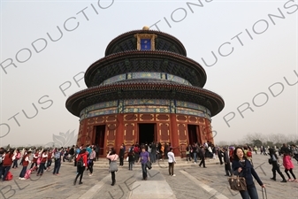 Hall of Prayer for Good Harvests (Qi Nian Dian) in the Temple of Heaven (Tiantan) in Beijing