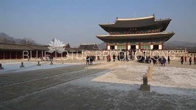 Geunjeong Hall (Geunjeongjeon) at Gyeongbok Palace (Gyeongbokgung) in Seoul