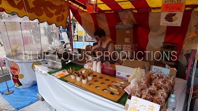 Yasakuni Shrine (Yasukuni-jinja) Food Stall in Tokyo