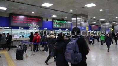 Busan Train Station Ticket Office