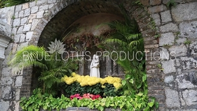 Madonna and Child/Virgin and Child Statue in Monte Fort (Fortaleza do Monte) in Macau