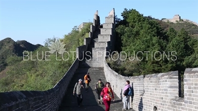 Great Wall of China at the Shalingkou Pass near Beijing